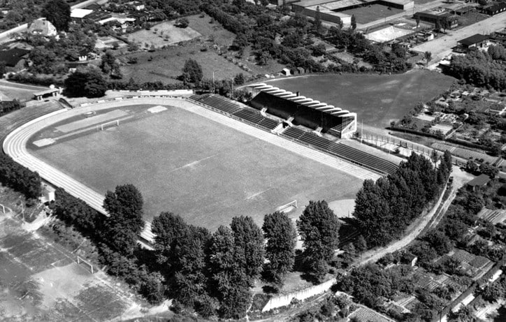 Das Holstein-Stadion im Jahre 1961