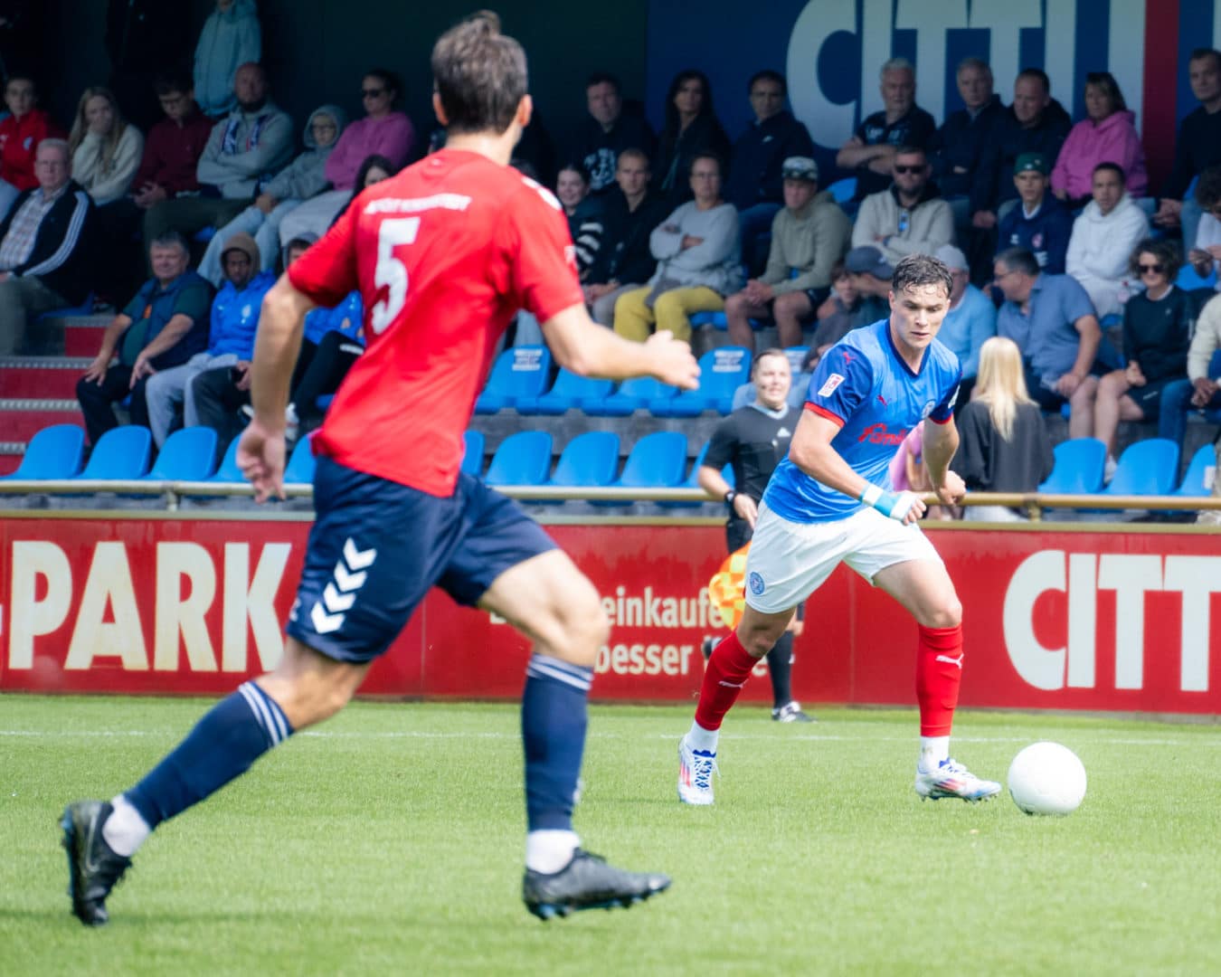 Holstein Kiel U23 Spieler gegen Eintracht Norderstedt 05