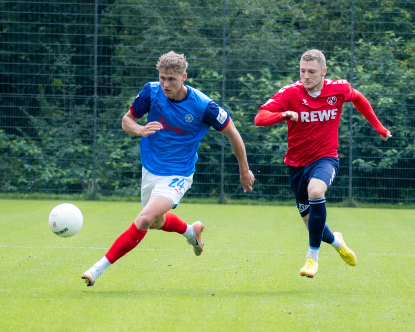 Holstein Kiel U23 Spieler gegen Eintracht Norderstedt 07