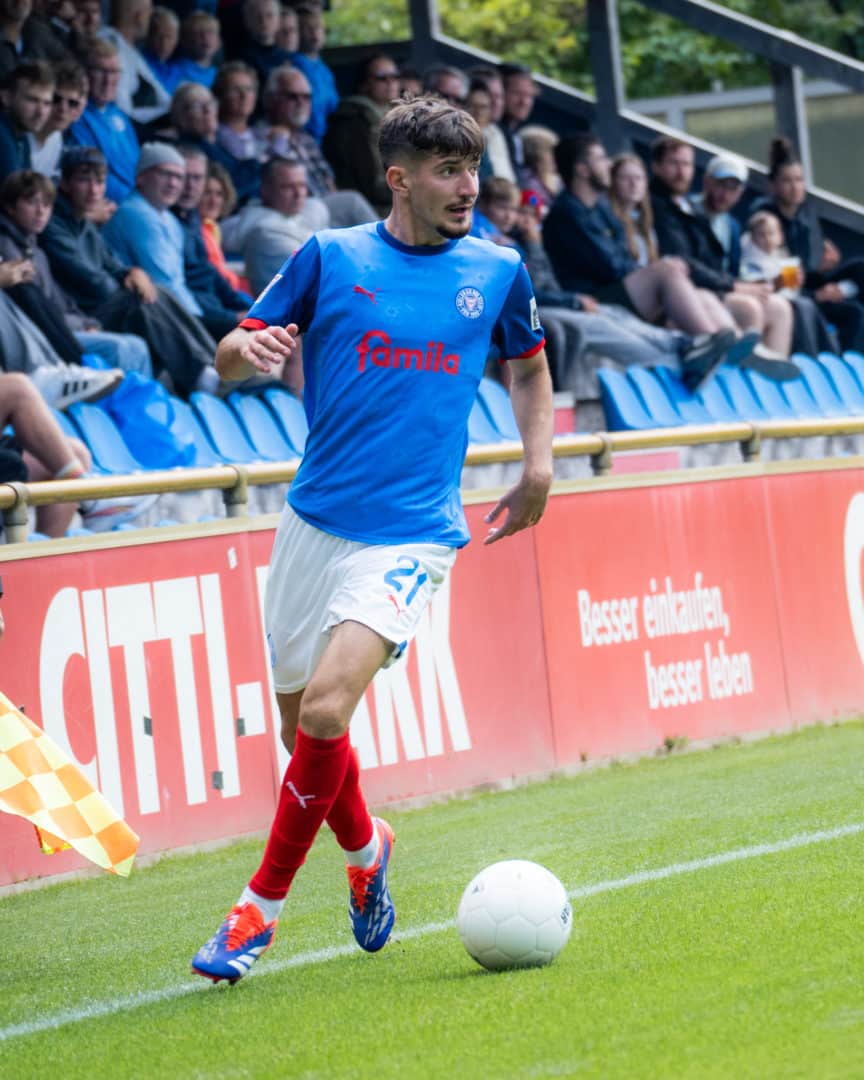 Holstein Kiel U23 Spieler gegen Eintracht Norderstedt 08