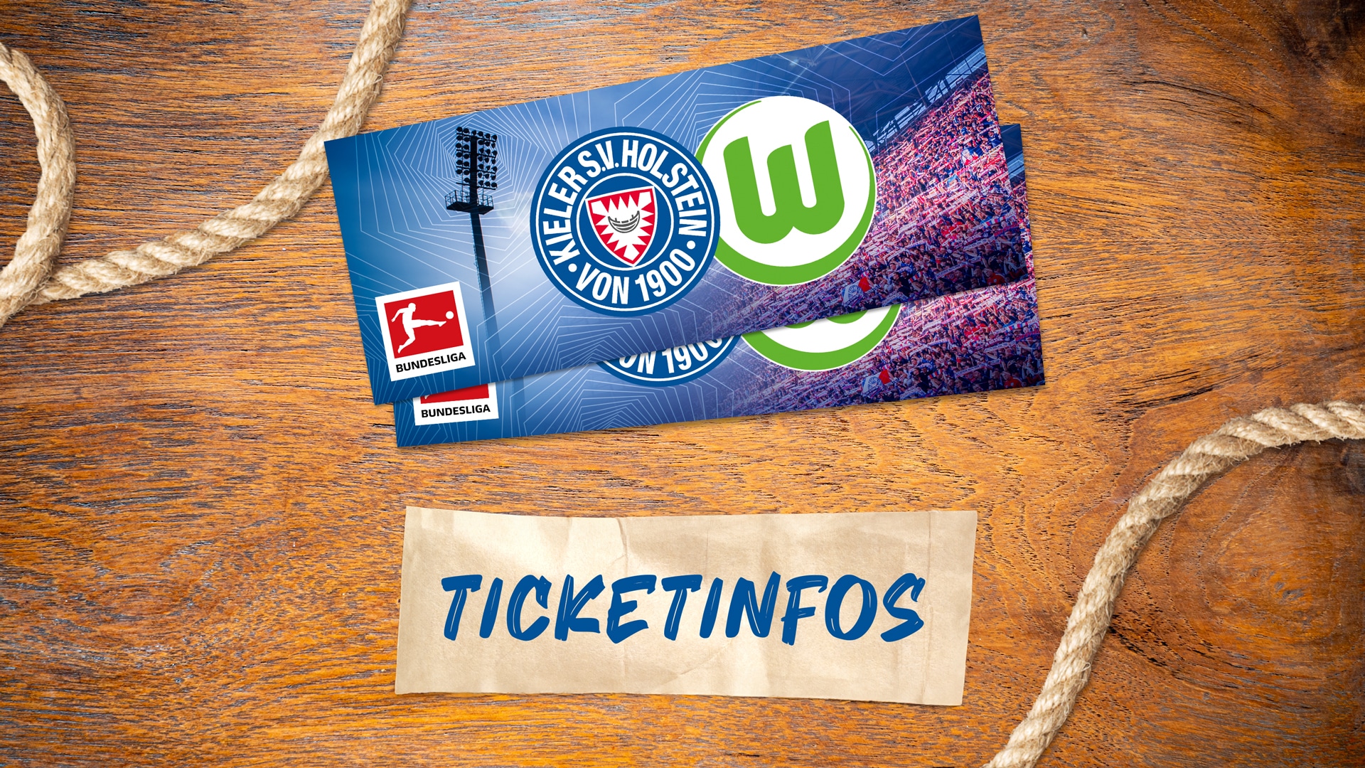 Ticketinfos zum Spiel der KSV Holstein vs. VfL Wolfsburg