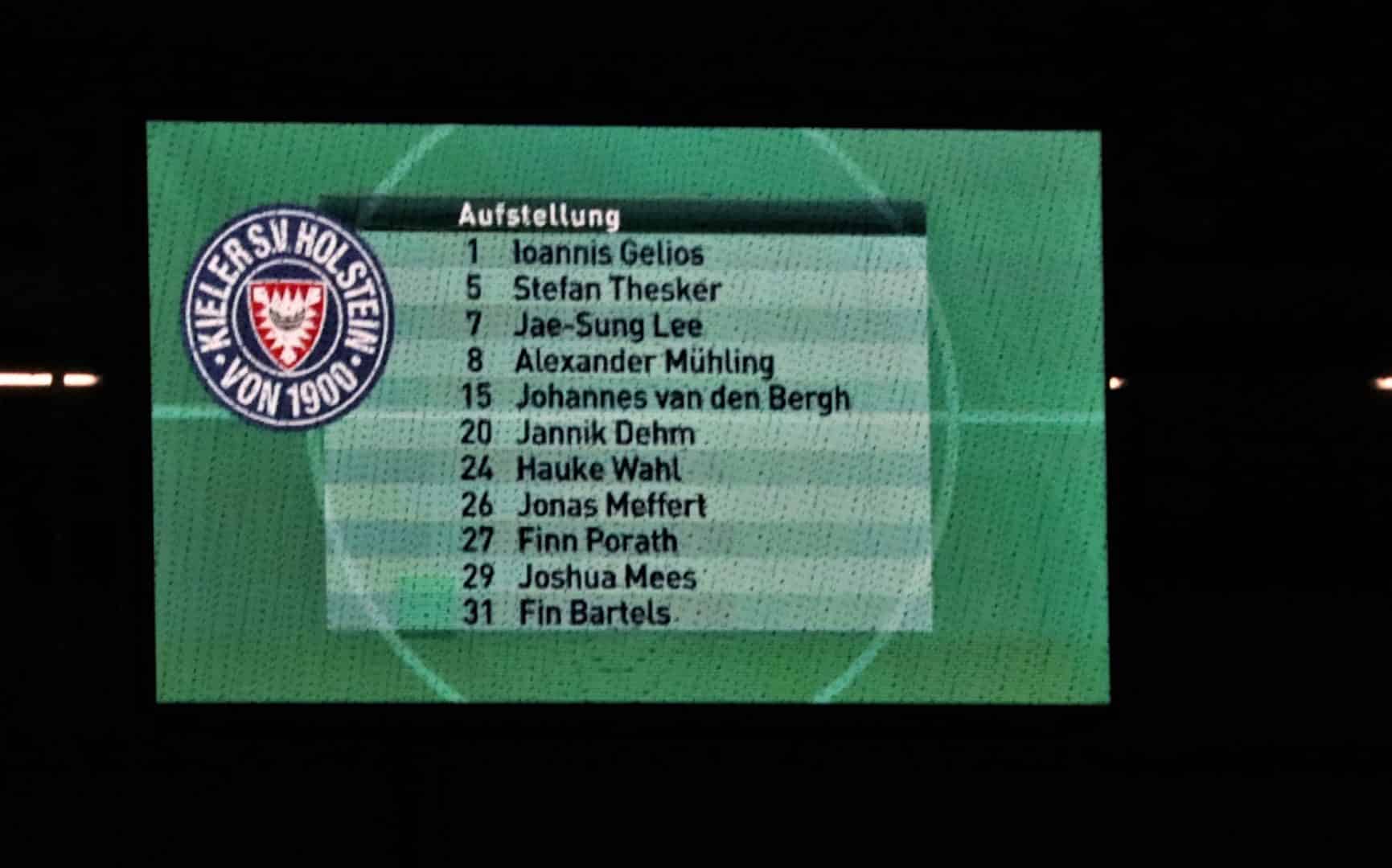 Holstein Kiel - FC Bayern München