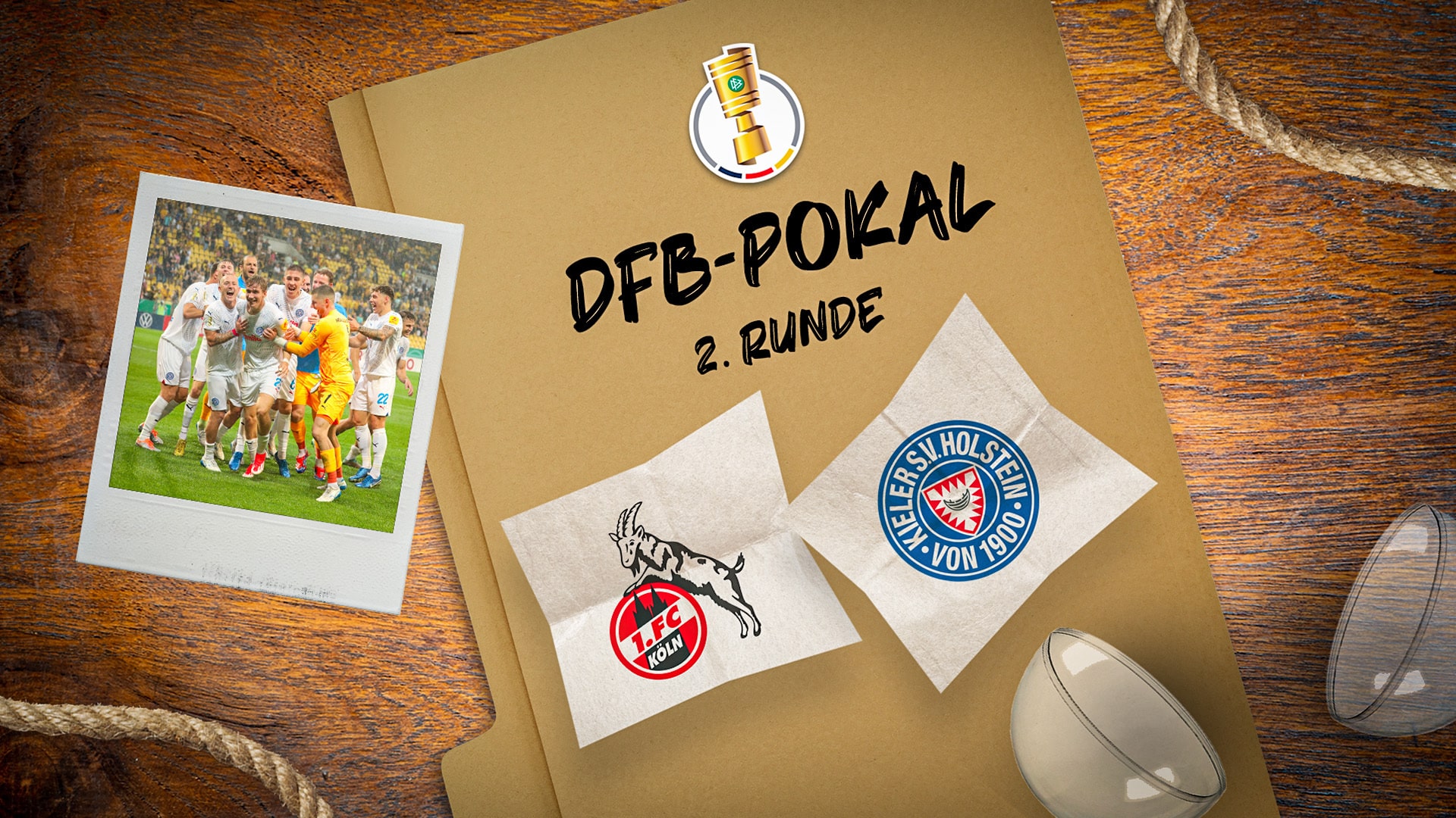 DFB-Pokal Holstein gegen Köln