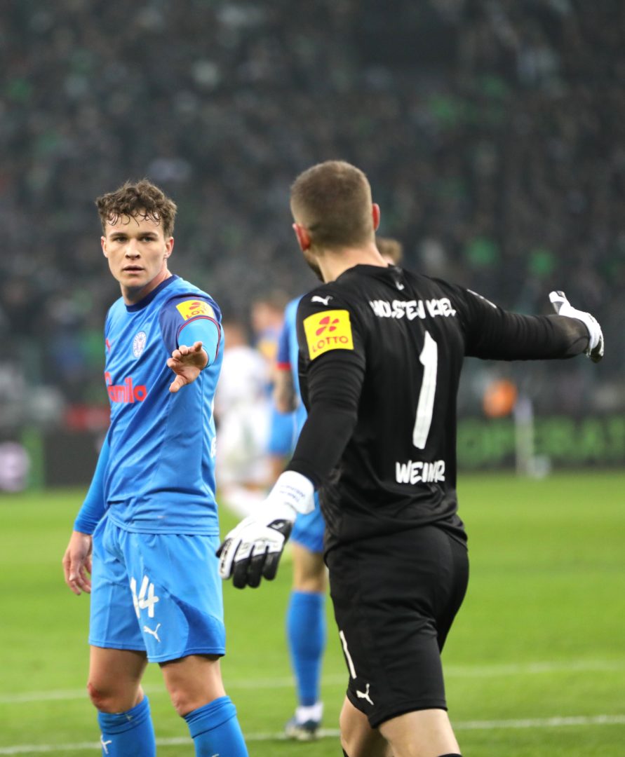 Timon Weiner und Max Geschwill in Gladbach